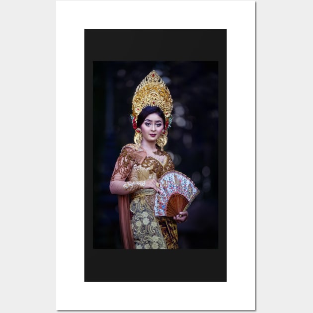 Balinese Bride Wall Art by j-maya